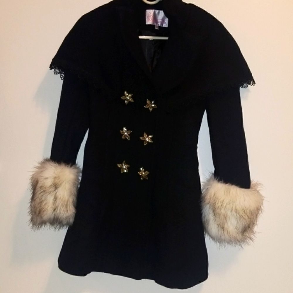 Dabuwawa Pea Coat Size Small